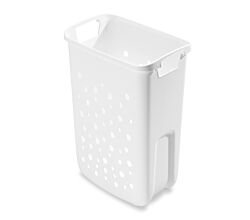 Hailo 1126889 Wäschebehälter 33 Liter weiß für Laundry Carrier / TIDY Wäschebehälterauszüge / Ersatz - Wäschekorb