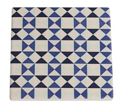Medina Untersetzer Saidia, Keramik/Kork, 9,5 x 9,5 x 0,75 cm, DU0016