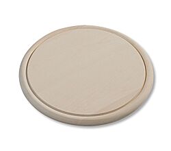 KESPER Ø 25 cm Fleischteller 61443-71 aus Birke natur / Holzteller / Pizzateller / Schneidebrett