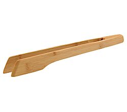 KESPER Küchen- & Grillzange 31,5 x 3,5 cm aus Bambus