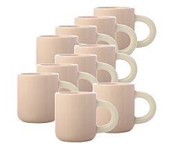 10er SET Maxwell & Williams DI0346 Espressotasse 110ml Pink SHERBET Porzellan