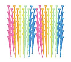 10er SET METALTEX 257834080 Cocktail-Picker, 100 Stück / Partypicker
