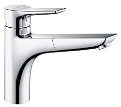 KLUDI 329430575 Armatur MIX in CHROM mit Zugauslauf u. geschlossenem Hebel / Spültischarmatur / Küchenarmatur