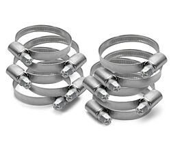 10er SET KÖRO Schlauchschelle 12-20 mm NIROSTA mit Sechskantschraube Kombischlitz / Schlauchklemme / Schlauchzubehör