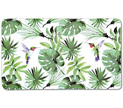 KESPER 31258 Dekor-Frühstücksbrettchen Motiv TROPICAL