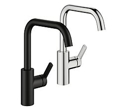KWC Küchenarmatur LUNA E6 mit seitlichem Bedienhebel / Einhebelmischer