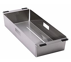 LAVABO Resteschale aus Edelstahl / Restebecken / Abtropfschale
