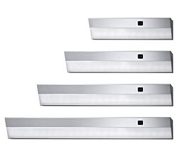 THEBO LED E 801 Unterbauleuchte 240V mit Schalter und Anschlussleitung mit Eurostecker / Vitrinenleuchte