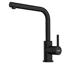 FRANKE Armatur LINA mit L-Festauslauf in BLACK MATT / Smart