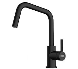 FRANKE Armatur LINA mit U-Zugauslauf in BLACK MATT / Smart