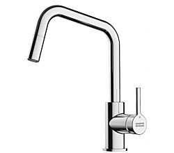 FRANKE Armatur LINA mit U-Zugauslauf in CHROM / Smart