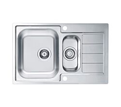 Flachrand Spüle ALVEUS LINE MAXIM 70 / flächenbündig / Edelstahlspüle