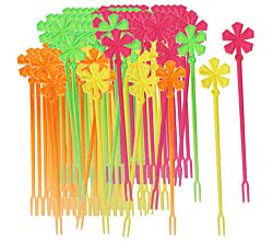 10er SET Fackelmann 50366 Partypicker bunt, 16 cm, 10x 12 Stk. im Beutel (120 Stk.)