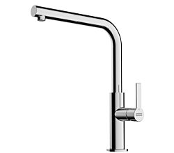 FRANKE Armatur MARIS Slim mit L-Festauslauf in CHROM / Einhebelmischer