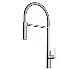FRANKE Armatur MARIS Slim Semi-Pro in CHROM / Einhebelmischer