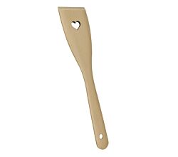 METALTEX 570304010 Pfannenwender HEART aus Buchenholz mit Herz-Ausschnitt / Backzubehör / Kochzubehör