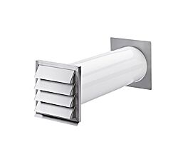 Abluftelement E-KLIMA A/Z 150 / Abluft - Mauerkasten - Element / Compair flow (System Ø 150)