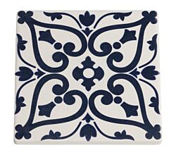 Medina Untersetzer Maarif, Keramik/Kork, 9,5 x 9,5 x 0,75 cm, DU0009