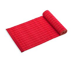 Tischläufer ROT 150 x 30 cm / Maxwell & Williams PLACESETS / Bambusläufer / ASIA Matte / Platzdecke / Bambusmatte