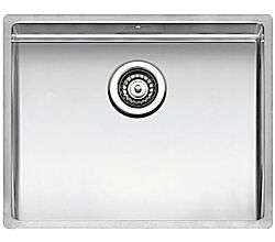 REGINOX Edelstahlspüle NEW YORK 50X40 OKG ab Schrankbreite 60 cm / Flächenbündig / Flacheinbau / Unterbau