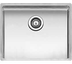 REGINOX Edelstahlspüle NEW YORK 50x40 KG-CC ab Schrankbreite 60 cm / Clean&Care