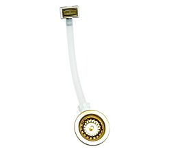 Reginox Ablaufgarnitur R34903 GOLD für Amsterdam 40, 50 und Texel 40, 50 / Ablaufverbindung / Ersatzteil