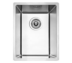 REGINOX R41222 Edelstahlspüle VERO 30x40 (L) OKG ab Schrankbreite 40 cm / Flächenbündig / Flacheinbau / Unterbau