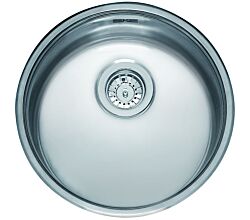 Reginox Spüle R00755 Comfort L18 390 (L) OKG Rundbecken / Spüle Edelstahl / Unterbau / Flacheinbau