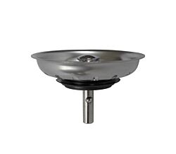 Universal Siebkörbchen für Handbetätigung mit Durchmesser 81 mm, Höhe Stift: 29 mm / Siebkorb / Universalsieb / Ablaufsieb / Ersatzteil