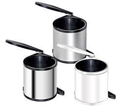 WESCO Abfalleimer 13 Liter RONDO 2 ab 40 cm Schrankbreite