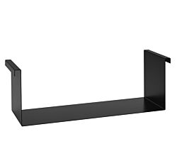 Aluments Quader-Rack Unterhänge-Boden 60 cm in SCHWARZ / Regalsystem / Modulregal