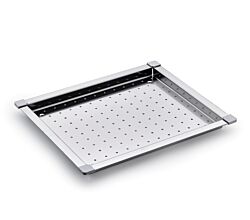Abtropftablett groß Edelstahl passend für CORNO PF Edelstahl Spülen