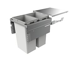 NABER 8012389 Abfallsammler COX CLAN 580/500-2 mit 70 Liter Volumen / für 50 cm Schrankbreite