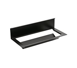 Linero MosaiQ Papierrollenhalter 350 x 155 x 120 mm schwarz matt / Relingsystem / Kesseböhmer