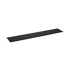 Linero MosaiQ Obere Ablage lang 585 x 107 x 8 mm schwarz matt / Reling / Relingsystem / Kesseböhmer