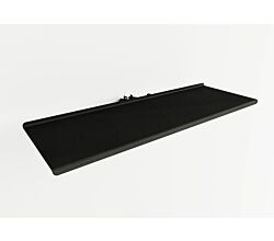 Naber 8041233 transFORM Blechboden Set 900 x 200 mm (B x T) für Regalsystem, schwarz matt
