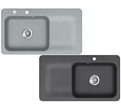 KeraDomo Spüle JUNA 90 von Systemceram / Keramikspüle