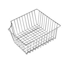 Geschirrkorb für systemceram KeraDomo Spülen mit Becken rechts / L353 x B312 x H150 mm / Gewicht: 0,83 kg / Rüstkorb / Drahtkorb / Drahteinlage / Spüleneinsatz