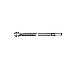 SCHELL 102040630 flexibler Anschlussschlauch DN 8 Clean-Fix S - Länge 300 mm / Armaturenanschluss / Flexschlauch / Kupferrohrspirale