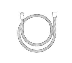 Brauseschlauch für SCHOCK Armaturen SC510 und SC540 / Flexischlauch / Ersatzbrauseschlauch