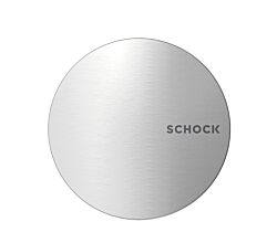 Wastecap mit Schock Logo passend für 3 1/2 Zoll Siebkörbe / Siebkorb Abdeckung