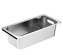 SCHOCK Resteschale 629017 aus Edelstahl / Abtropfschale / Zubehör / Restebecken