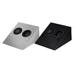THEBO STS 889 SI Steckdosenelement 1-fach mit Schalter / Edelstahl-Steckdosenleiste / Steckdose / Winkelsteckdose