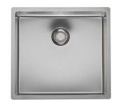 REGINOX R32985 New Jersey 40x37 Edelstahlspüle ab Schrankbreite 50 cm / Flächenbündig / Flacheinbau / Unterbau