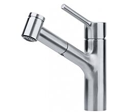 FRANKE TAROS NEO Edelstahl 304 mit Auszugsbrause / Einhebelmischer