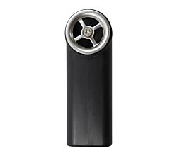 TG-Kunststoffe Spülenüberlauf UU001002 mit runder Blende / Überlauf / Überlaufanschluss / Ersatzteil