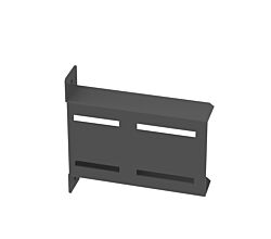 WESCO 8011318 Konsole, anthrazit für Eckschrank / Zubehör