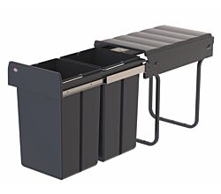 WESCO Traditionline DOUBLE-BOY 410 X / 300-2, anthrazit ab 30 cm Schrankbreite