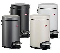WESCO Kosmetikeimer 113 mit 3 Liter Abfallvolumen und Fußtritt / Badeimer / Standabfallbehälter