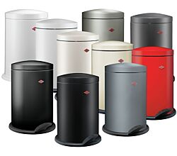 WESCO Tretabfallsammler 116 mit Fußtritt und 13 Liter Abfallvolumen / Standabfallbehälter